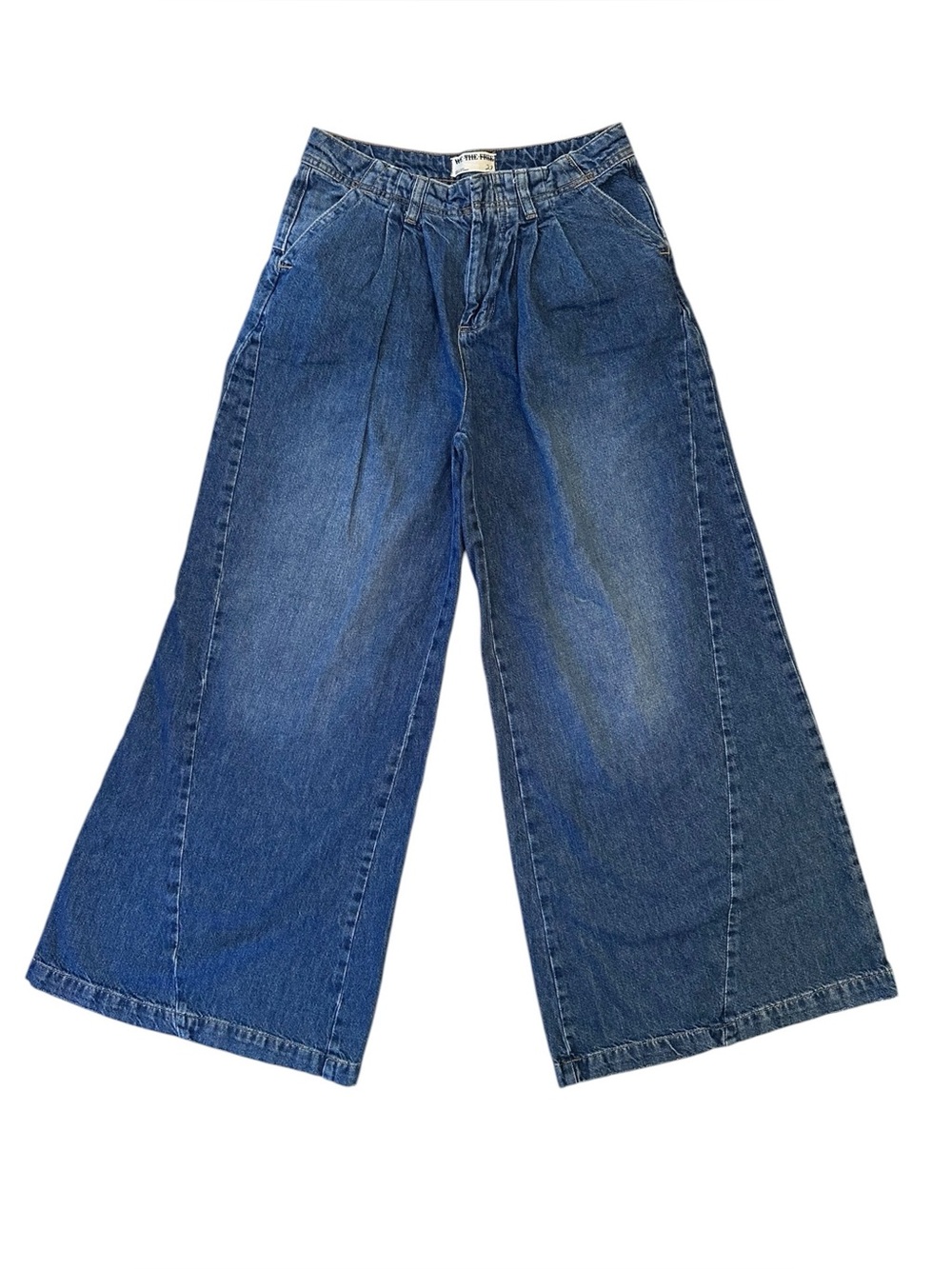 Free People We The Free Equinox Wide Leg Trouser Jeans 27 - Picture 7 of 7